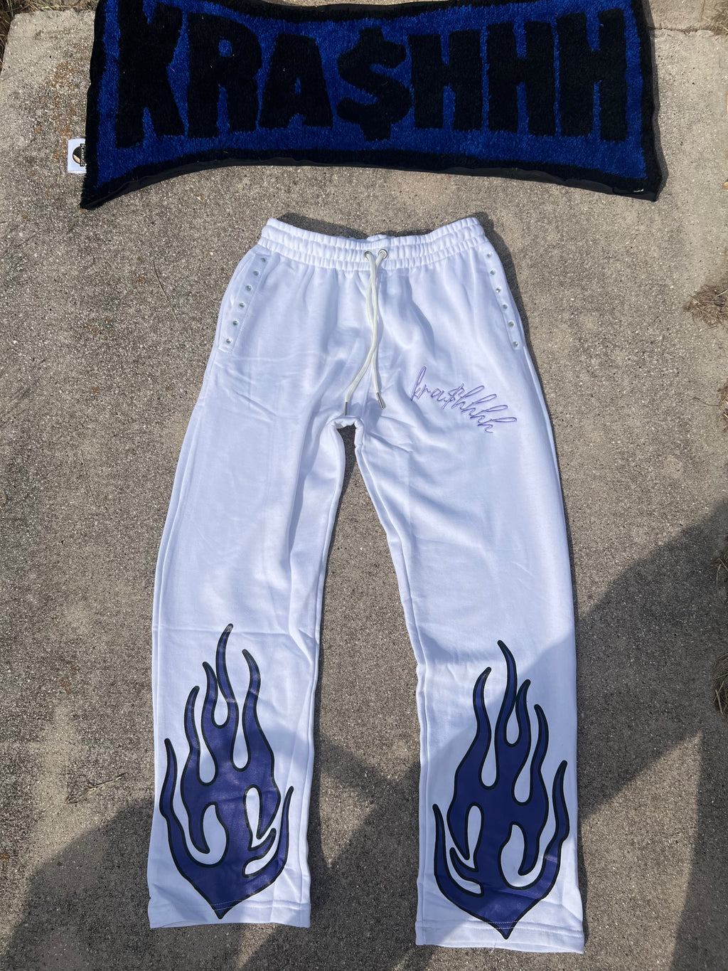 Purple KRA$H Inflamed Track Suit