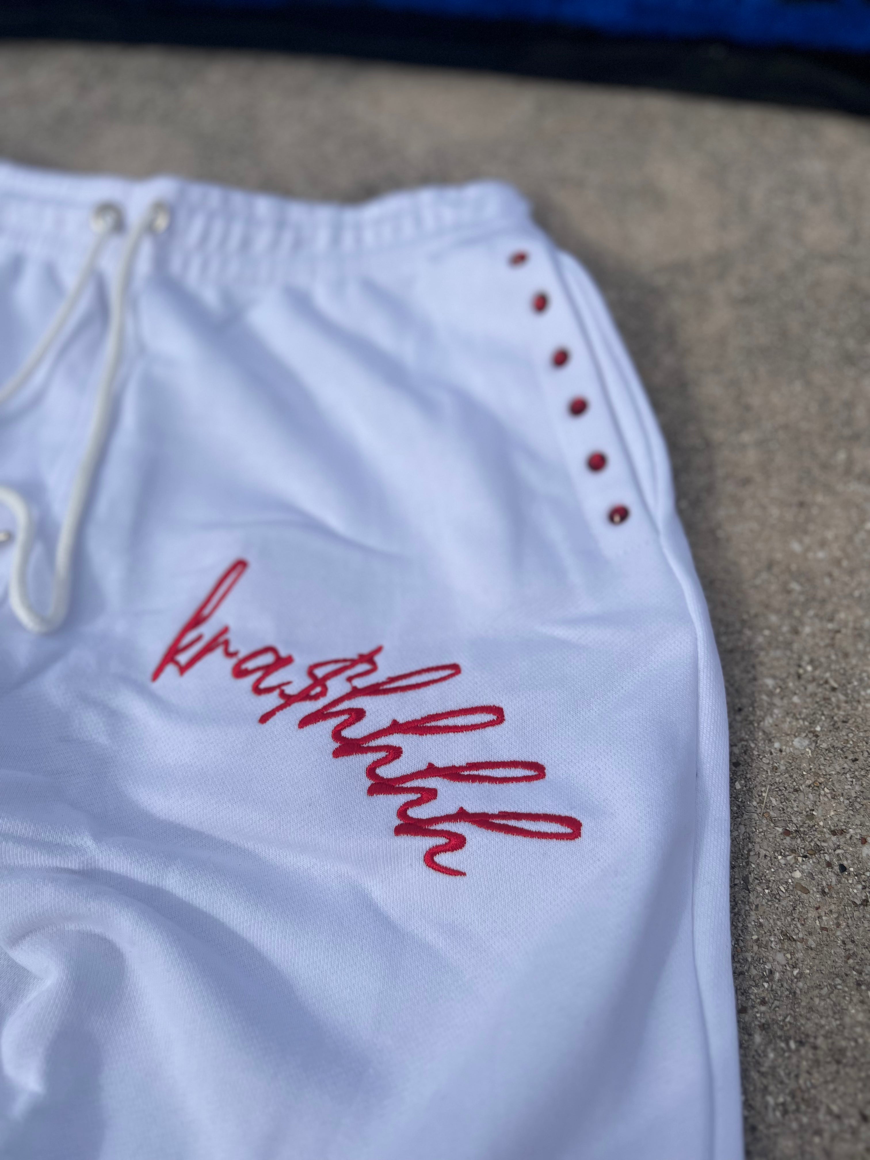 Red KRA$H Inflamed Track Suit