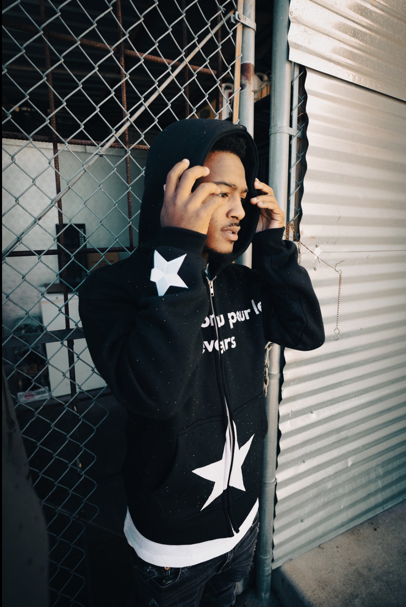 Dead Money Zip Up (Black)