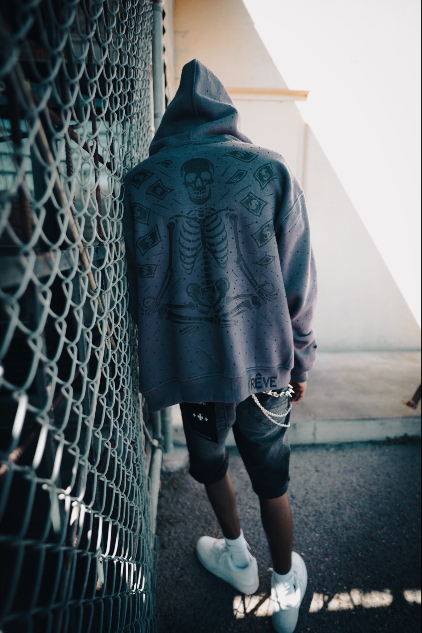 Dead Money Zip Up (Grey)