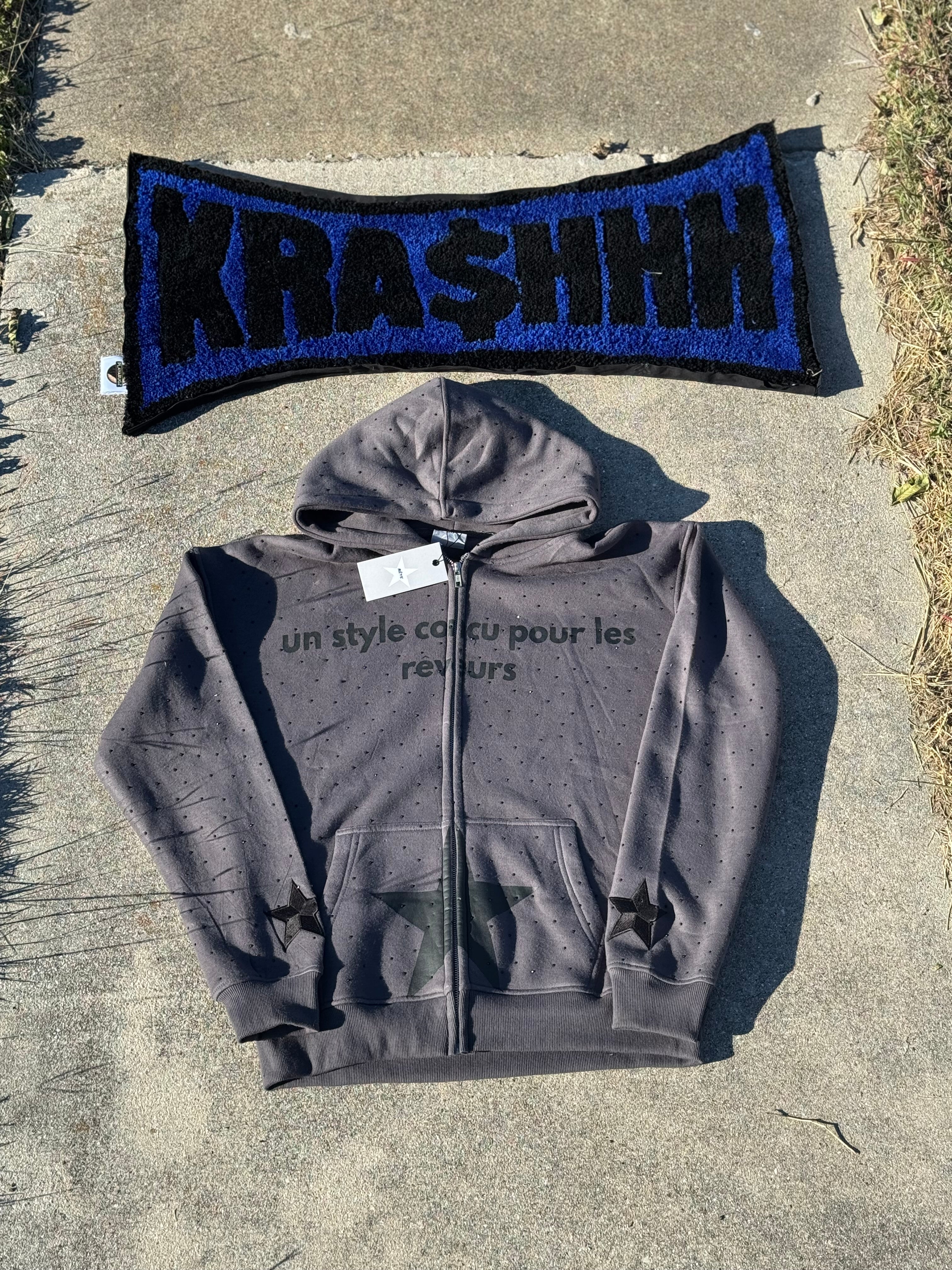 Dead Money Zip Up (Grey)